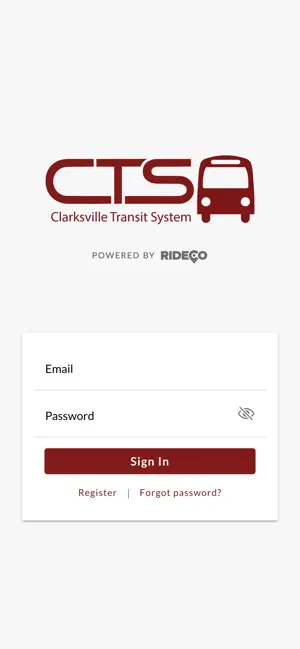 CTS MyRide screenshot 2