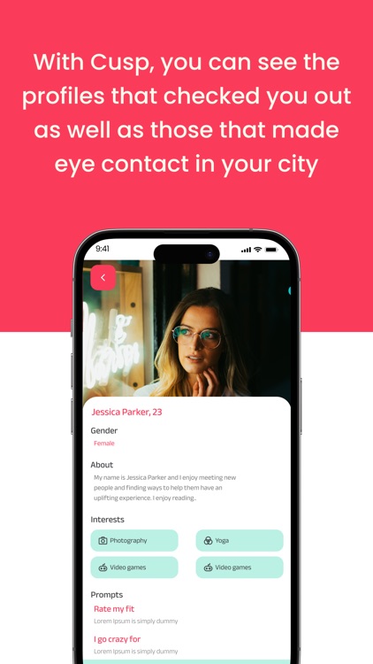 Cusp - Eye Contact Connections