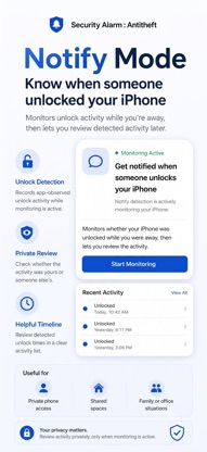 Security Alarm - AntiTheft screenshot 4