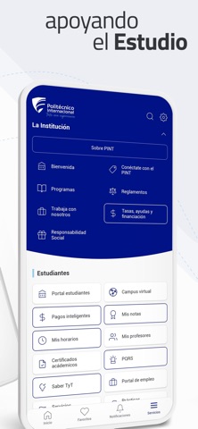 Politécnico Internacional screenshot