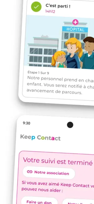 Keep Contact - Soignants screenshot 4