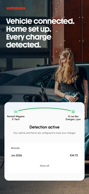 Voltaback – Home EV charging screenshot 1