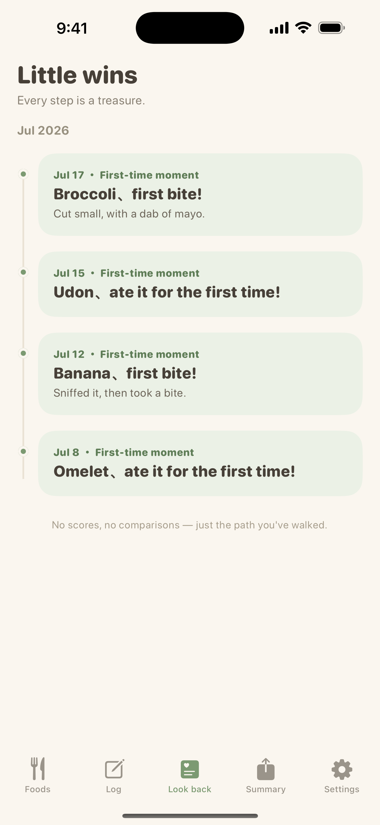 Ate It! Picky Eater Food Log screenshot 4