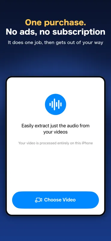 AudioPeel: Video to Audio screenshot 6 of 6