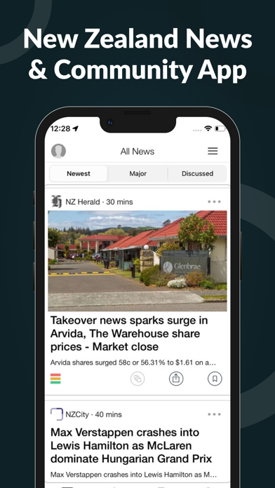 Screenshot #1 pour New Zealand News & Headlines