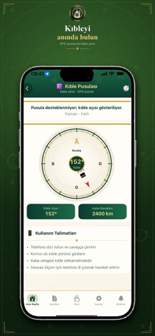 Namaz Ve Ezan Vakitleri Pro iPhone screenshot