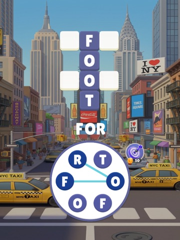 Word Scramble Go : Puzzle Game iPad screenshot