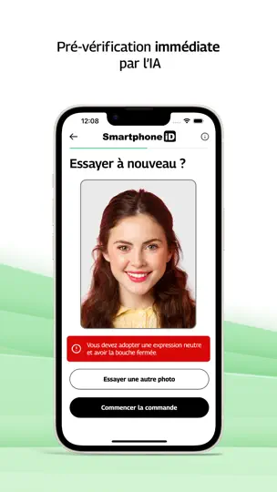 Capture d'écran de Smartphone ID - Photo Identité sur iPhone 4