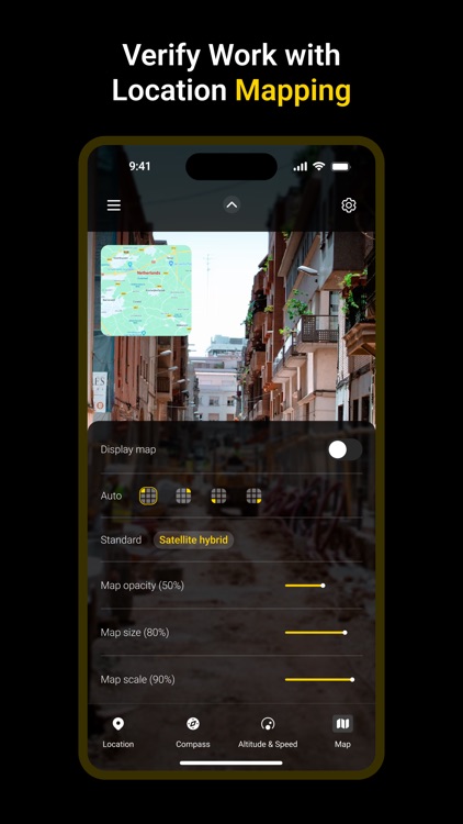 Timestamp Camera: GPS Map
