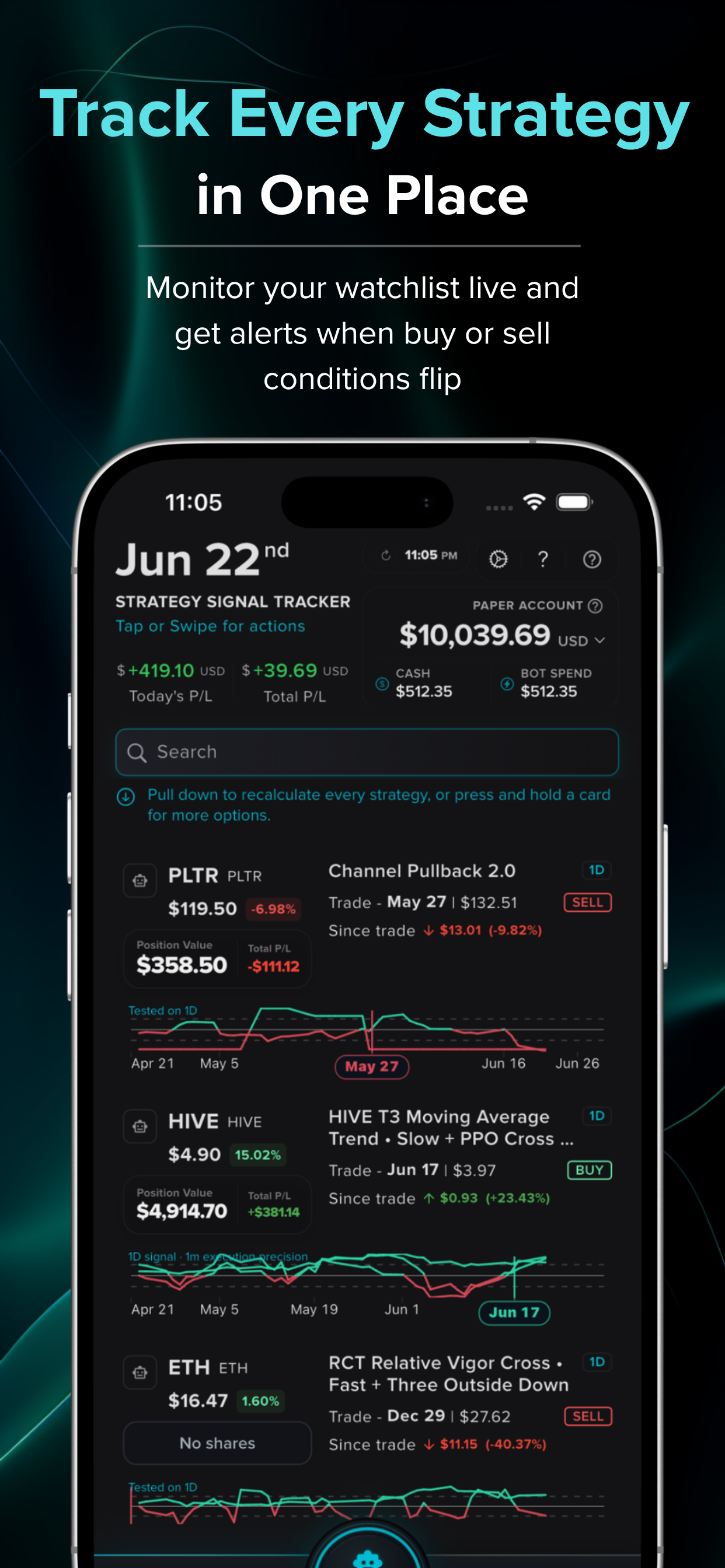 Stratify - Backtesting Trading screenshot 3