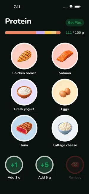 Protein - Daily Tracker screenshot 1
