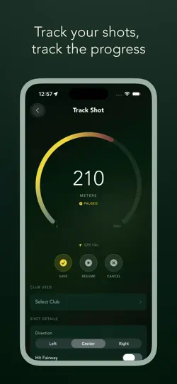 Скриншот Parcours - Golf GPS & Score на iPhone 4
