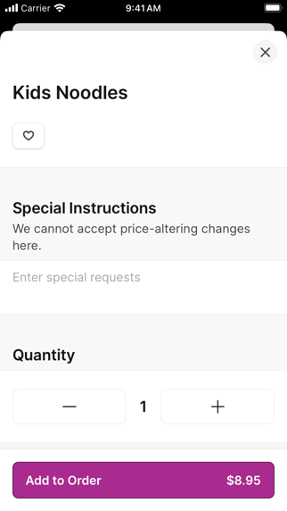 App screenshot