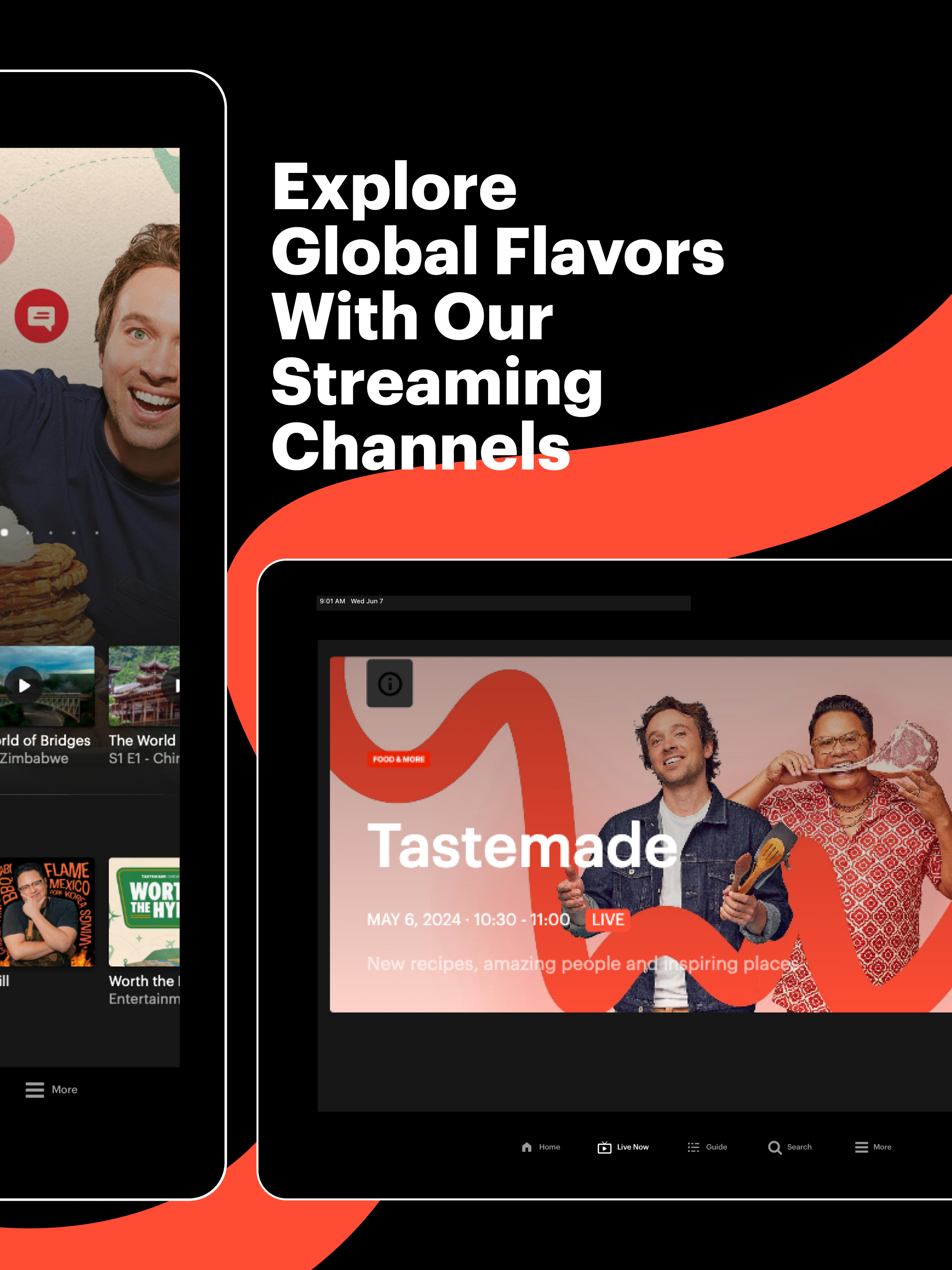 Tastemade: Stream Shows & Docs