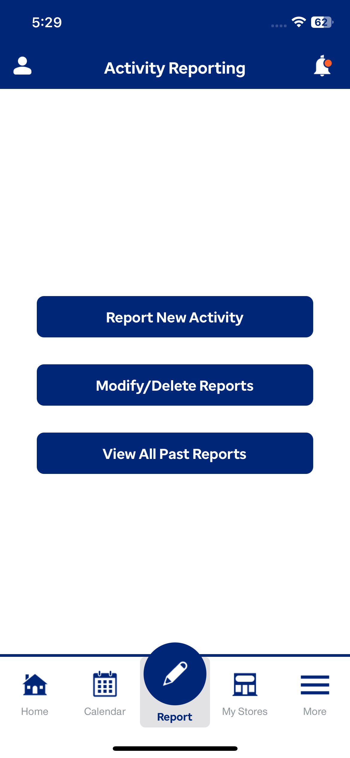 Retail Reporting Tool