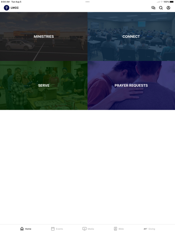 LWCC Newburgh iPad screenshot 1 - Education app