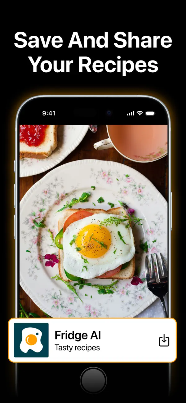Screenshot #3 pour Fridge AI: Food & Recipes