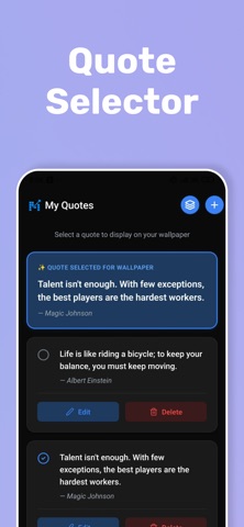 MotivWall App screenshot