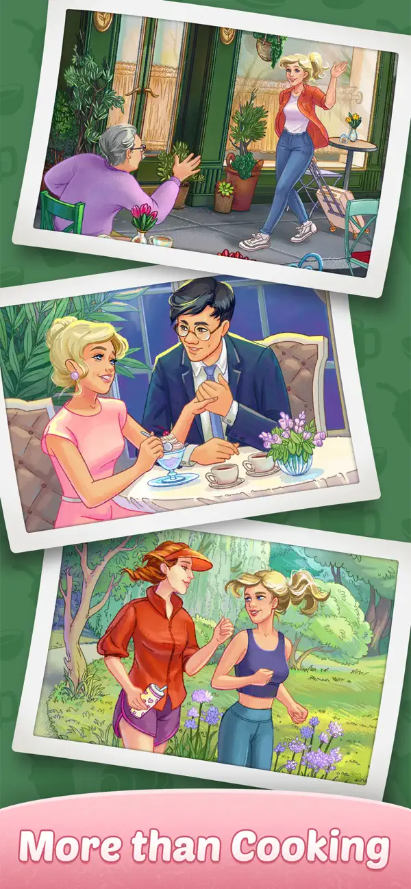 #3. Corner Cafe: Merge puzzle game (iOS) Por: Alchemical Inc