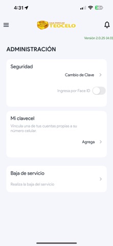 TEO Móvil screenshot