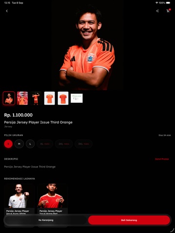 Persija iPad screenshot 4