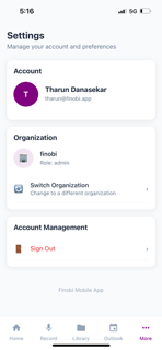 Finobi screenshot 4