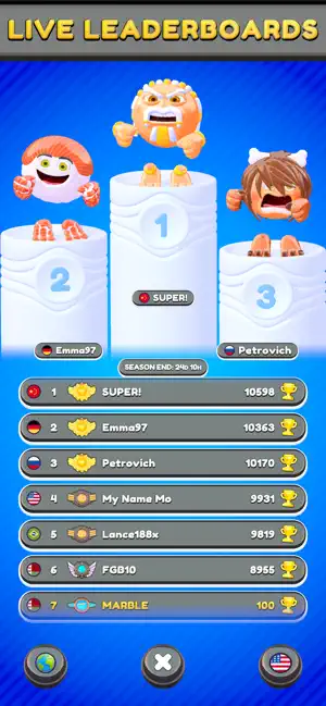 SUPER MARBLE RACE screenshot 3
