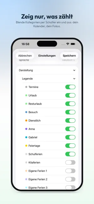 Jahresblick screenshot 4
