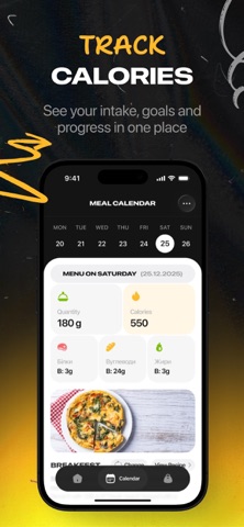 Meal Planner & Macro Tracker screenshot