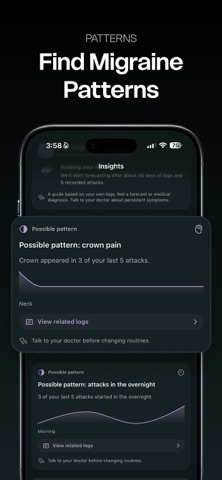 ReliefLog: Migraine Tracker Screenshot 3 of 5