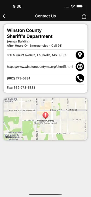 Winston County Sheriff MS screenshot 2