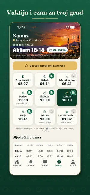 Amanet: Quran & Prayer Times screenshot 3
