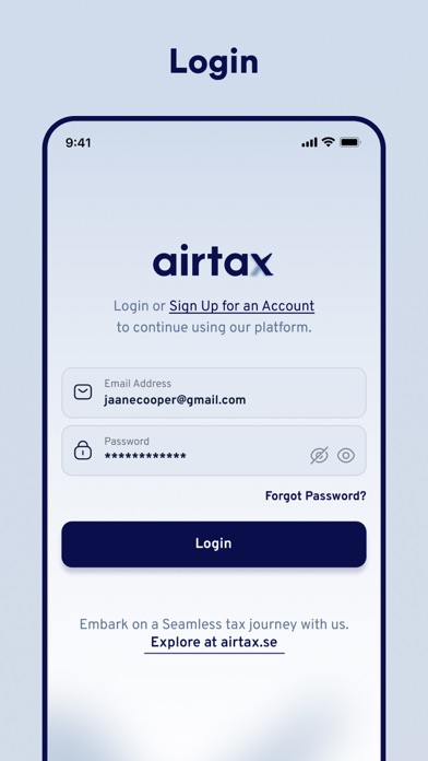 Airtax Screenshot