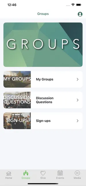 Greentree Community Church screenshot 2