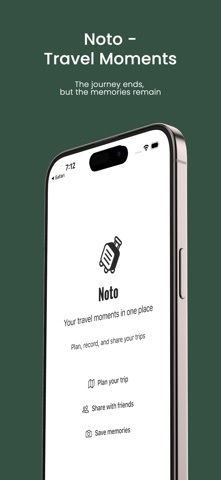 Noto - Travel Moments screenshot