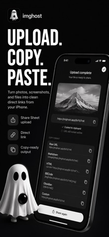 imghost iPhone screenshot
