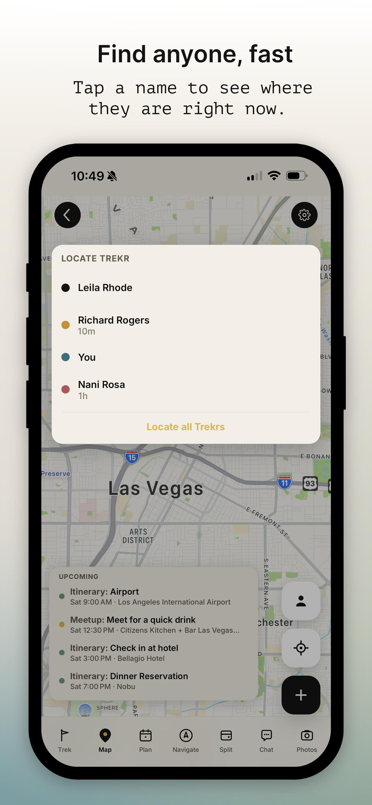 Trekr: Group Trip Planner screenshot 3