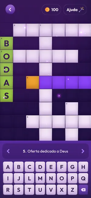 Palavras Cruzadas Bíblicas screenshot 3