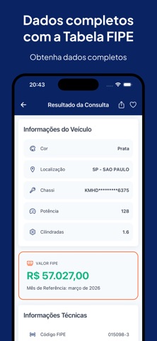 Fipe Placa Tabela e IPVA 2026 Screenshot 2 of 7
