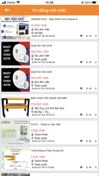 ShoppingOnline - Đăng Tin Screenshot