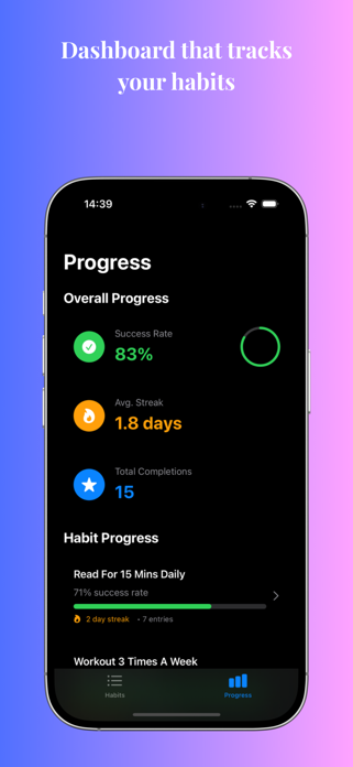 Aether Habit Tracker Screenshot 5 of 5
