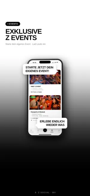 Z Social iPhone screenshot 3