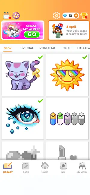 Pixel By Color: Art Puzzle screenshot 3