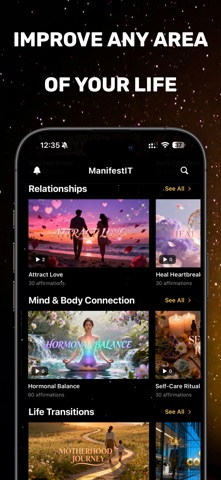 Manifest it now! Affirmations screenshot