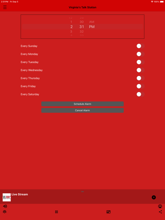 Rewind 103.9 Lynchburg WHTU iPad screenshot 5 - Entertainment app