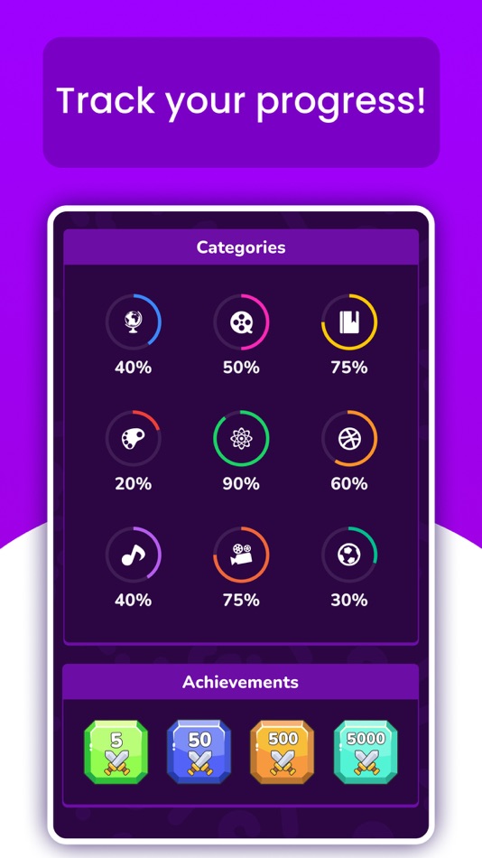 #6. Quizit - Trivia and Knowledge (iOS) 来自: Marco Batista
