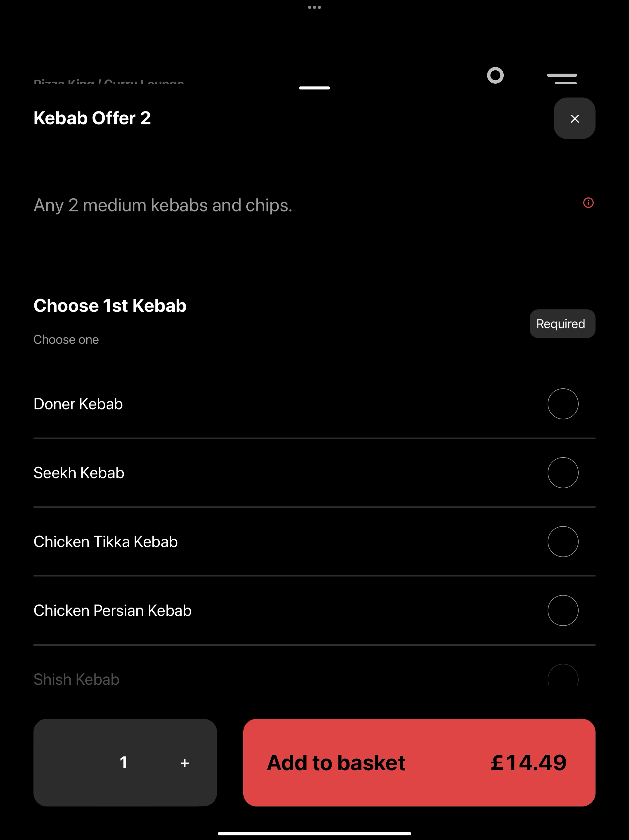Pizza King / Curry Lounge screenshot 8