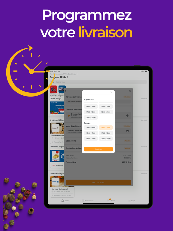 Bringo by Carrefour Maroc iPad screenshot 4 - Shopping app