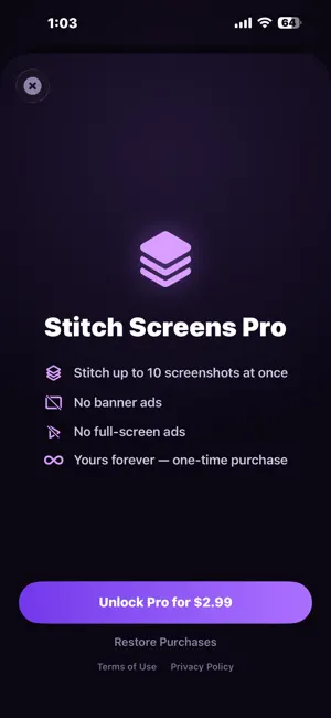 Stitch Screens - Merge Photos screenshot 3