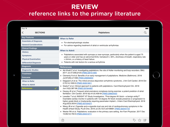 QMDT: Quick Medical Diagnosis iPad screenshot 5 - Medical app